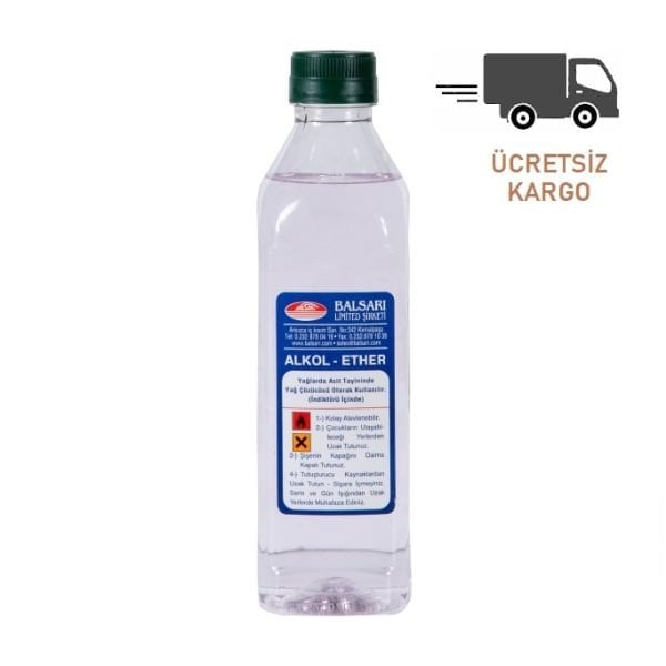 Alkol-Eter 500mL [KARGO BEDAVA]