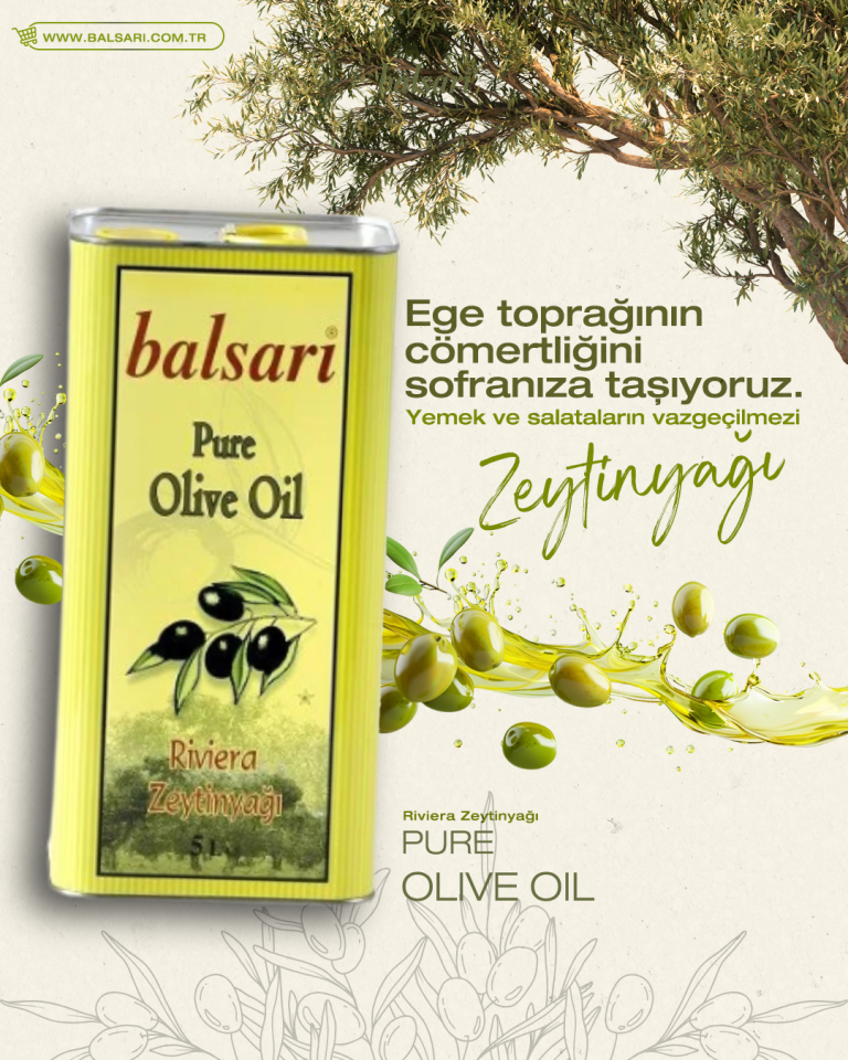 Balsarı 5 Litre Riviera Zeytinyağı