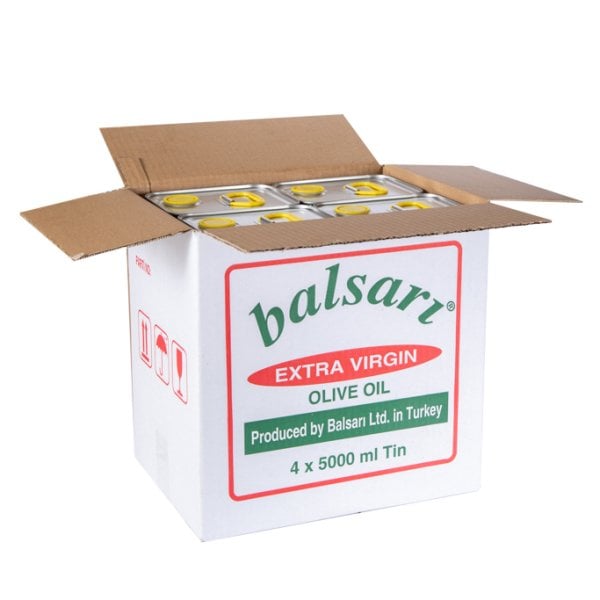 4x5Ltr. BALSARI Natürel Sızma Zeytinyağı [Ücretsiz Kargo]