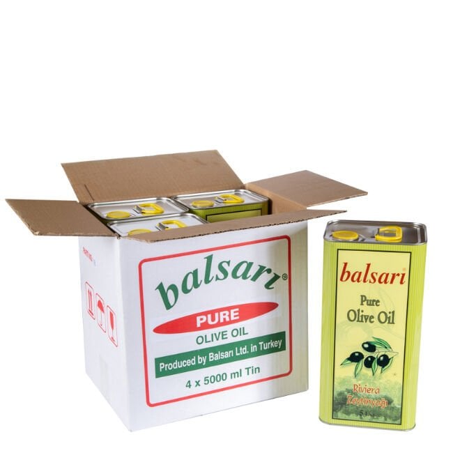4x5L Balsarı Riviera Zeytinyağı [ÜCRETSİZ KARGO]