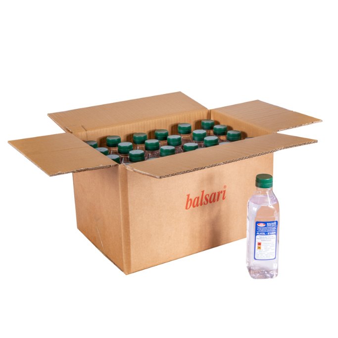 Alkol-Eter + Solüsyon (24 Şişe) 24 Alkol-Eter