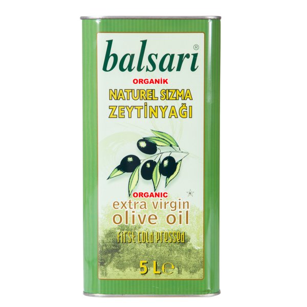ORGANİK 5L Natürel Sızma Zeytinyağı [Kargo Bedava]