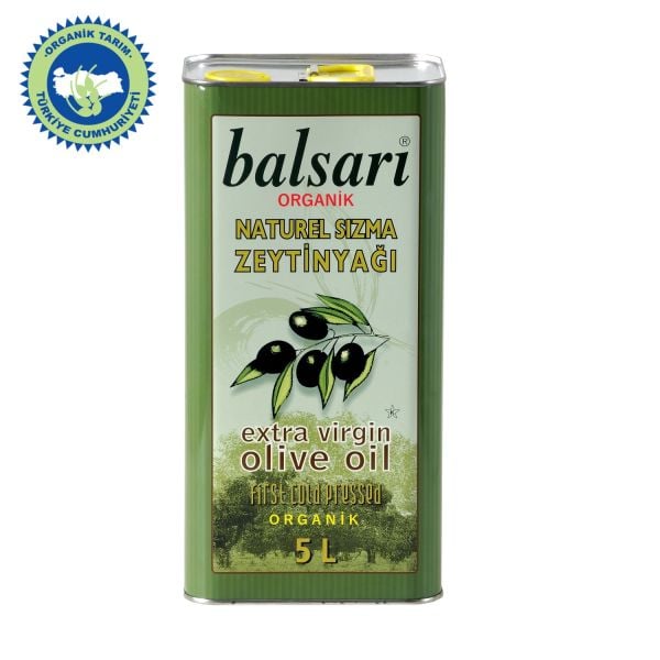 ORGANİK 5L Natürel Sızma Zeytinyağı [Kargo Bedava]
