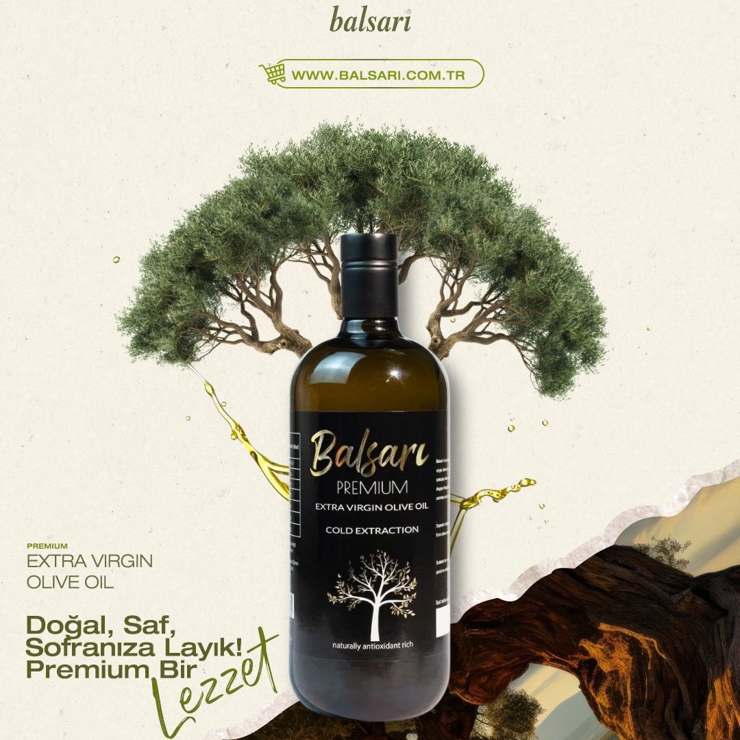 1000mL PREMIUM Natürel Sızma Zeytinyağı [Ücretsiz Kargo]
