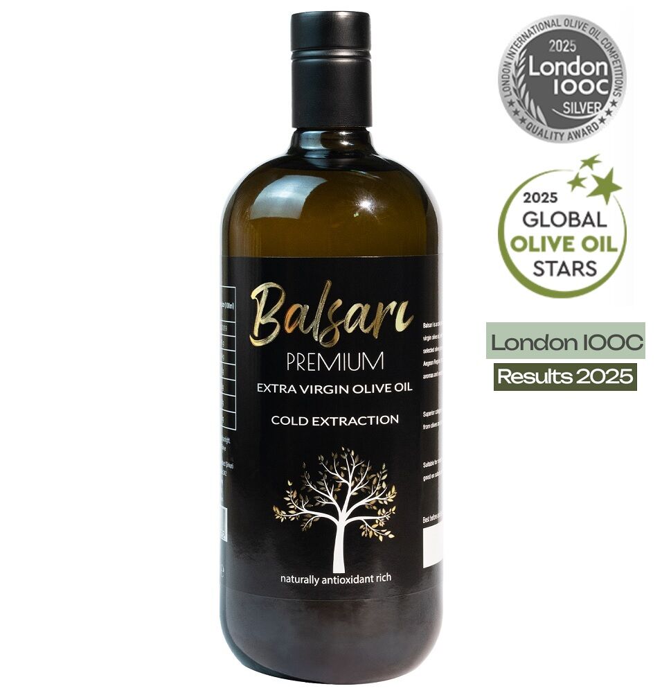 1Lt. Soğuk Sıkım Sızma Zeytinyağı [Ödüllü]