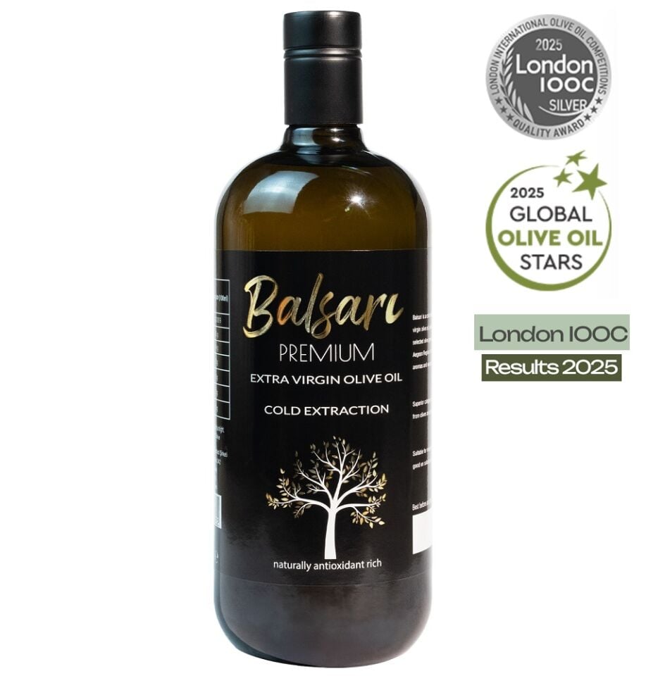 1Lt. Soğuk Sıkım Sızma Zeytinyağı [Ödüllü]